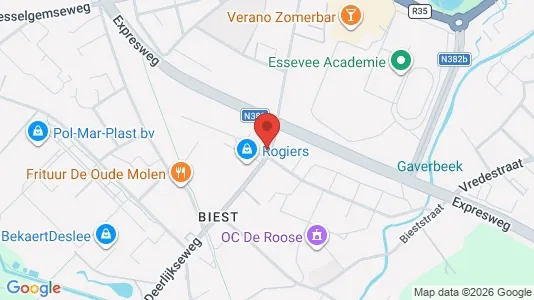 Apartments for rent i Waregem - kort over placeringen