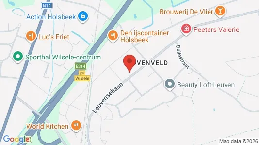 Apartments for rent i Holsbeek - kort over placeringen