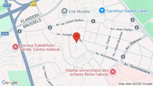 Apartments for rent in Brussels Jette - Photo from Google Street View