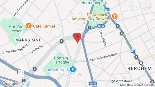 Apartments for rent i Stad Antwerp - kort over placeringen