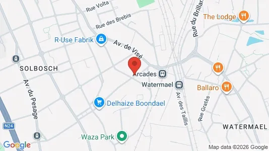 Apartments for rent in Brussels Watermaal-Bosvoorde - Photo from Google Street View