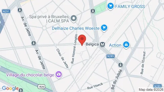 Apartments for rent in Brussels Jette - Photo from Google Street View