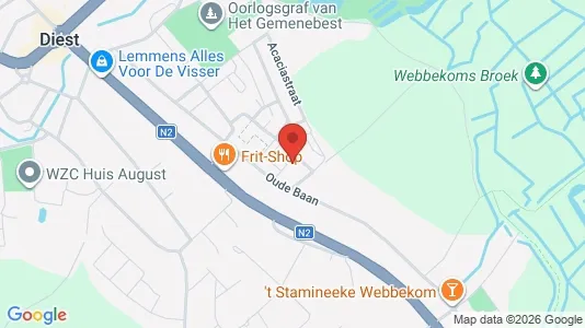 Apartments for rent i Diest - kort over placeringen