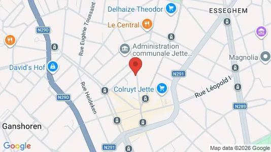 Apartments for rent in Brussels Jette - Photo from Google Street View