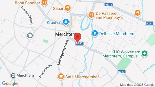 Apartments for rent i Merchtem - kort over placeringen