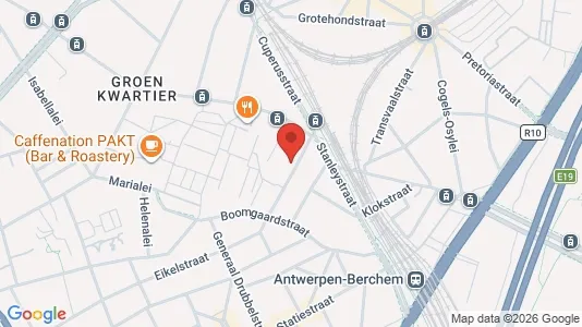 Apartments for rent i Stad Antwerp - kort over placeringen
