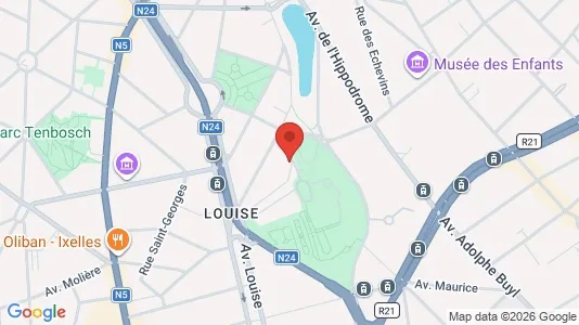 Apartments for rent i Stad Brussel - kort over placeringen