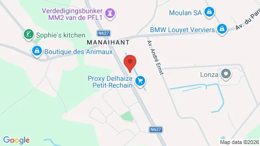 Apartments for rent in Verviers - Photo from Google Street View