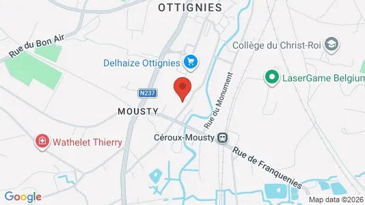 Apartments for rent in Ottignies-Louvain-la-Neuve - Photo from Google Street View