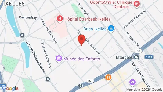 Apartments for rent in Brussels Elsene - Photo from Google Street View
