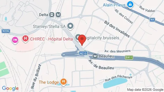 Apartments for rent in Brussels Oudergem - Photo from Google Street View
