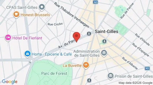 Apartments for rent in Brussels Sint-Gillis - Photo from Google Street View