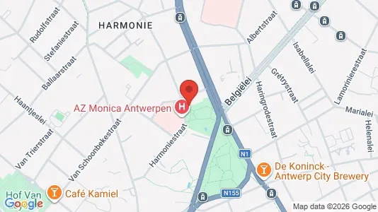 Apartments for rent i Stad Antwerp - kort over placeringen