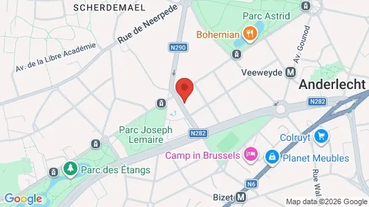Apartments for rent in Brussels Anderlecht - Photo from Google Street View