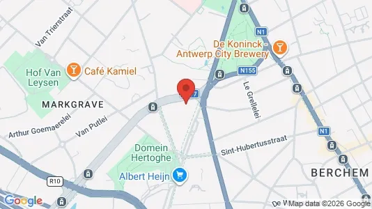 Apartments for rent i Stad Antwerp - kort over placeringen