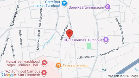 Apartments for rent in Turnhout - Photo from Google Street View