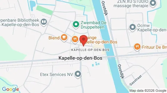 Apartments for rent i Kapelle-op-den-Bos - kort over placeringen