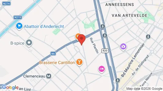 Apartments for rent in Brussels Anderlecht - Photo from Google Street View