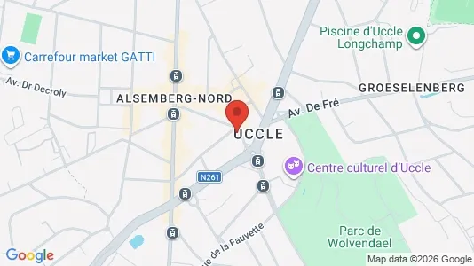 Apartments for rent in Brussels Ukkel - Photo from Google Street View