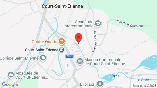 Apartments for rent in Court-Saint-Étienne - Photo from Google Street View