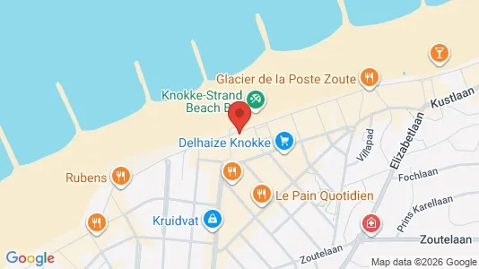 Apartments for rent i Knokke-Heist - kort over placeringen