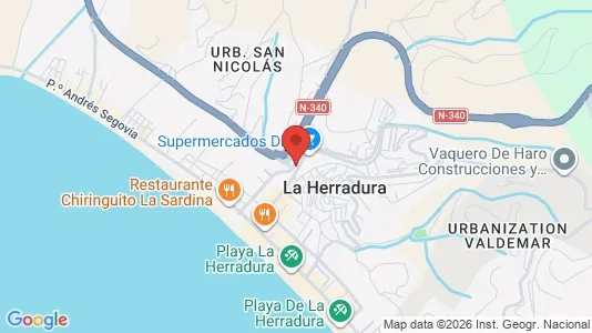Apartments for rent in Almuñécar - Photo from Google Street View