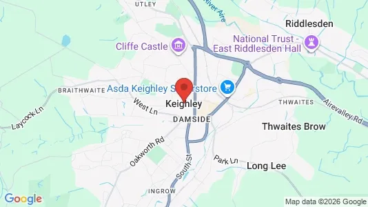 Apartments for rent in Keighley - West Yorkshire - Photo from Google Street View