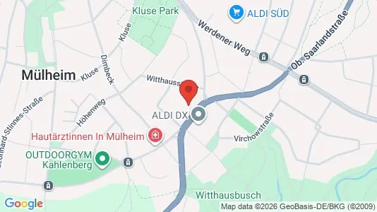 Apartments for rent in Mülheim an der Ruhr - Photo from Google Street View
