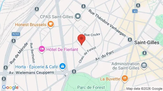Apartments for rent in Brussels Sint-Gillis - Photo from Google Street View
