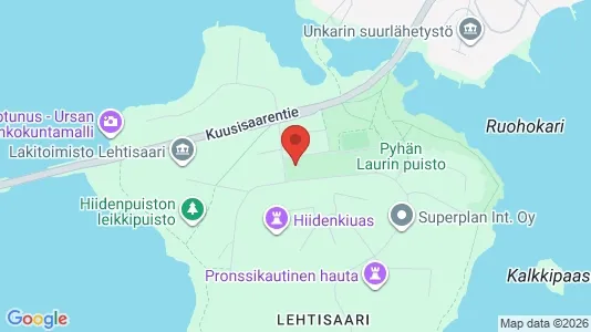Rooms for rent i Helsinki Läntinen - kort over placeringen