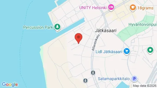 Rooms for rent i Helsinki Eteläinen - kort over placeringen