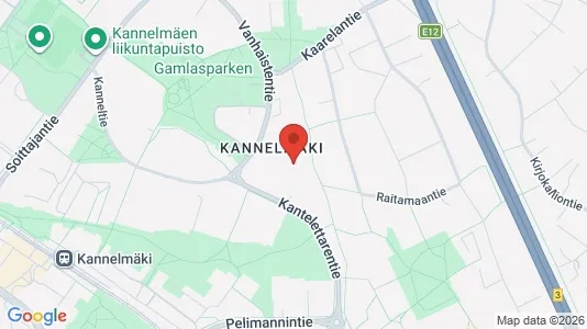 Rooms for rent i Helsinki Läntinen - kort over placeringen