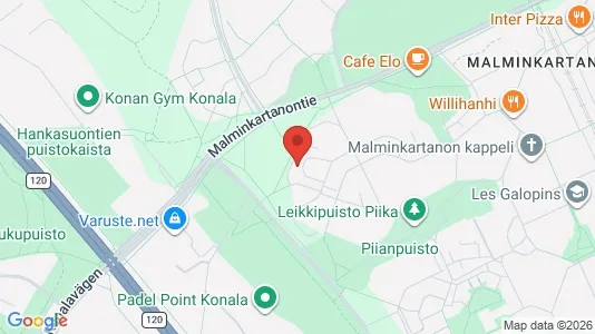 Rooms for rent i Helsinki Läntinen - kort over placeringen