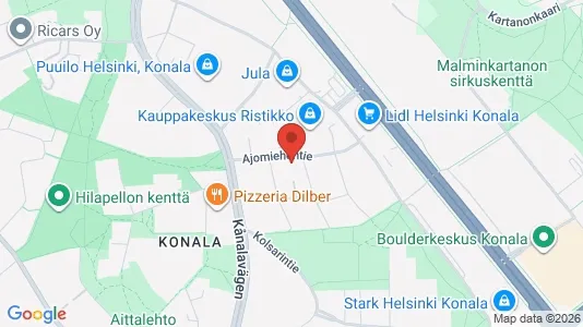Rooms for rent i Helsinki Läntinen - kort over placeringen
