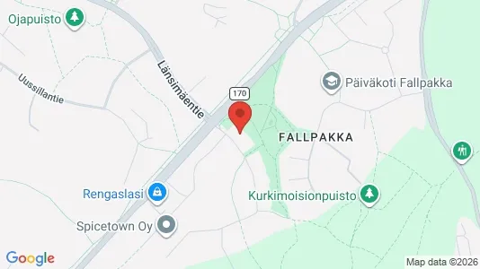 Rooms for rent i Helsinki Itäinen - kort over placeringen