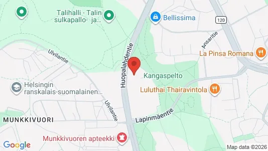 Rooms for rent i Helsinki Läntinen - kort over placeringen