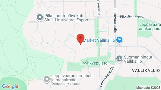Apartments for rent i Espoo - kort over placeringen