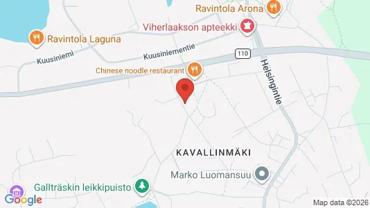 Apartments for rent i Espoo - kort over placeringen