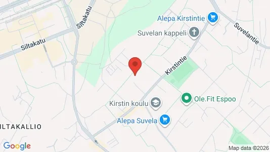 Apartments for rent i Espoo - kort over placeringen