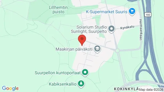 Apartments for rent i Espoo - kort over placeringen