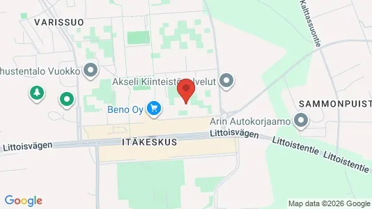 Apartments for rent i Turku - kort over placeringen