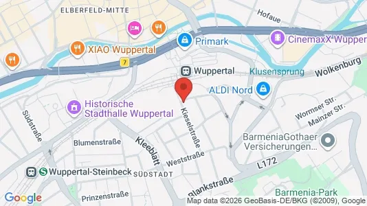 Apartments for rent in Wuppertal - Photo from Google Street View