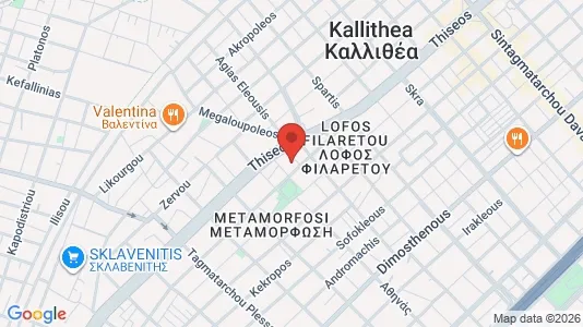 Apartments for rent in Kallithea - Photo from Google Street View
