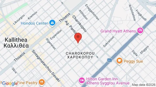 Apartments for rent in Kallithea - Photo from Google Street View