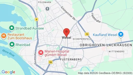 Apartments for rent in Wesel - Photo from Google Street View