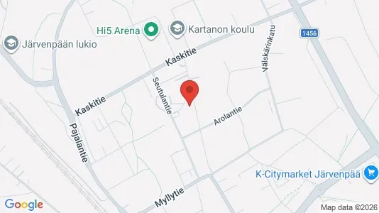 Apartments for rent i Järvenpää - kort over placeringen