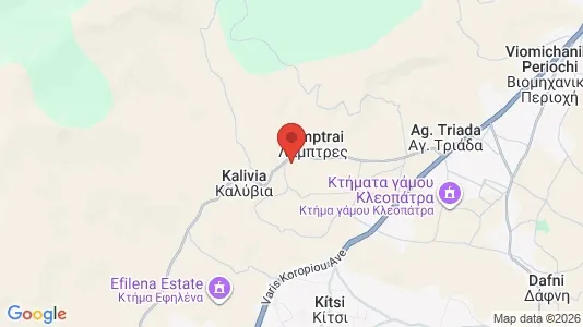 Apartments for rent i Kropia - kort over placeringen