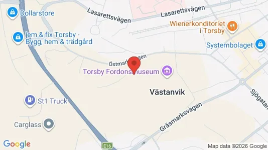 Apartments for rent i Torsby - kort over placeringen