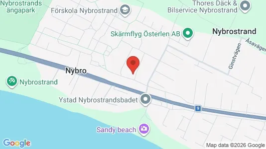 Apartments for rent i Ystad - kort over placeringen