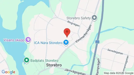 Apartments for rent i Vimmerby - kort over placeringen